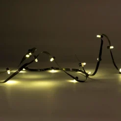 Intratuin kerstdorp verlichting lichtsnoer 140 cm met 20 LED lampjes wit