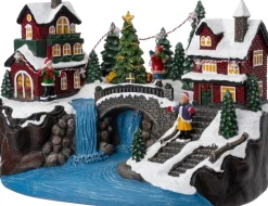 Intratuin kerstdorp waterval 26 x 15,5 x 18 cm