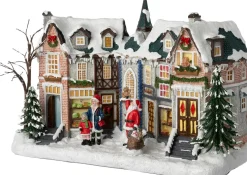 Intratuin kerstdorp winkels 28,5 x 13 x 19,5 cm