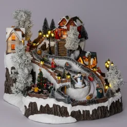 Intratuin kerstdorp winterdorp 38 x 43,5 x 35 cm