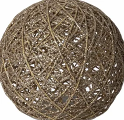 Intratuin kerstfiguur bal goud D 20 H 20 cm