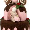 Intratuin kerstfiguur Bolo taart roze D 20,5 H 39 cm