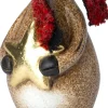 Intratuin kerstfiguur Elian rendier staand ster bruin 6,7 x 6,5 x 20,4 cm