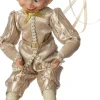 Intratuin kerstfiguur Elleve elf beige / goud 11 x 7 x 47 cm