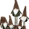 Intratuin kerstfiguur Fluf gnoom bungelbenen / wit 17 x 9 x 52 cm