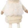 Intratuin kerstfiguur hert rok beige 17 x 13 x 61 cm