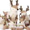 Intratuin kerstfiguur hert staand beige 30 x 23 x 47 cm