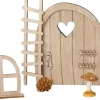 Intratuin kerstfiguur Hobb kabouter set herfst 4,5 x 0,3 x 16 cm
