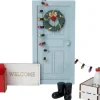 Intratuin kerstfiguur Hobb kabouter set melkkrat 7,5 x 2 x 15 cm