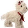 Intratuin kerstfiguur hond met bel crème 31 x 11 x 32 cm