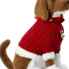 Intratuin kerstfiguur hond zittend bruin 36 x 20 x 37 cm