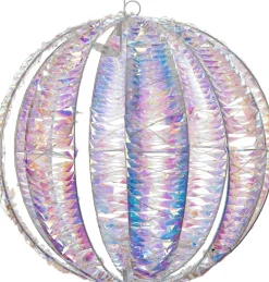 Intratuin kerstfiguur Iris bal open met verlichting D 60 H 60 cm