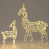 Intratuin kerstfiguur Iris rendier met verlichting 72 x 10 x 100 cm