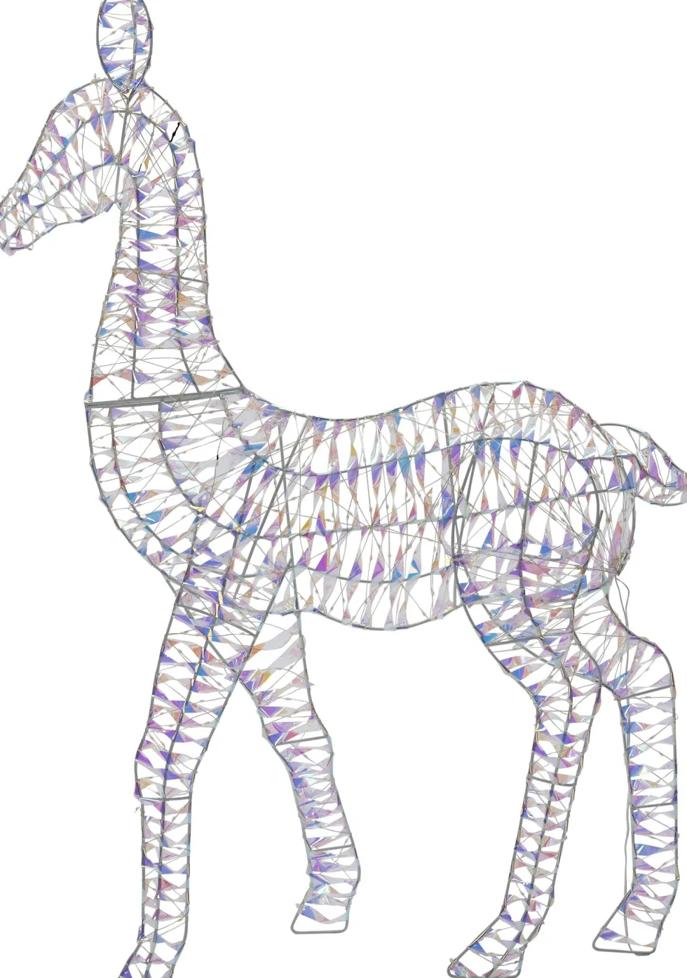 Intratuin kerstfiguur Iris rendier met verlichting 72 x 10 x 100 cm
