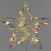 Intratuin kerstfiguur Iris ster met verlichting D 30 H 5 cm