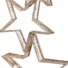 Intratuin kerstfiguur Iris sterren goud met verlichting 100 x 14 x 180 cm
