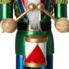 Intratuin kerstfiguur Jari notenkraker groen / blauw / zwart 7,2 x 6,1 x 25 cm