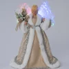 Intratuin kerstfiguur kerstengel crème met verlichting 25,5 x 14 x 40,5 cm