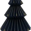 Intratuin kerstfiguur kerstboom op voet Anton blauw D 13 H 25 cm
