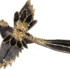 Intratuin kerstfiguur kolibri Tjerk zwart 21 x 21 x 5 cm