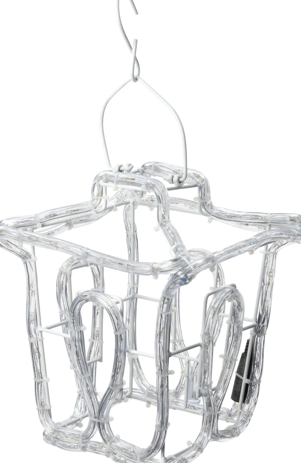 Intratuin kerstfiguur lantaarn met verlichting 22 x 24,5 x 22 cm