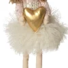 Intratuin kerstfiguur Linda meisje roze 15 x 11 x 54 cm