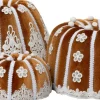 Intratuin kerstfiguur Maglia cake bruin 32 x 32 x 18 cm