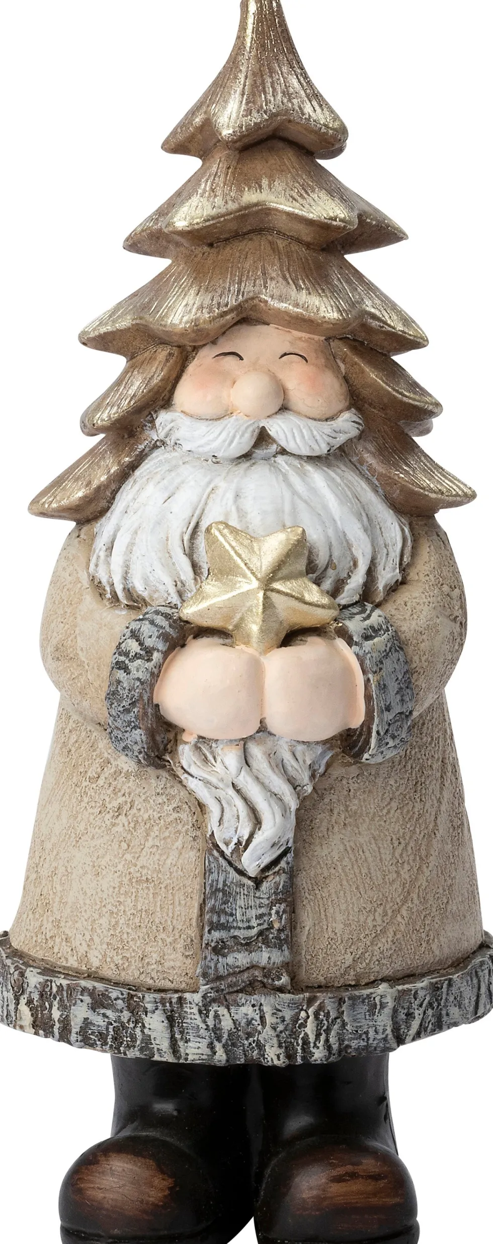 Intratuin kerstfiguur Noeli kerstman ster 8,3 x 7,3 x 19,8 cm