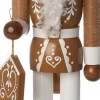 Intratuin kerstfiguur notenkraker hoed bruin 11 x 9 x 39,5 cm