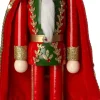 Intratuin kerstfiguur notenkraker rood 10 x 8 x 38 cm