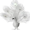 Intratuin kerstfiguur Paco pauw wit 38 x 30 x 9 cm