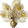 Intratuin kerstfiguur Paco pauw goud 38 x 30 x 9 cm