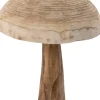 Intratuin kerstfiguur paddenstoel naturel 36,5 x 36,5 x 60,5 cm