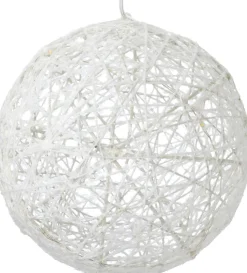 Intratuin kerstfiguur Pallo bal roze met verlichting D 15 H 15 cm