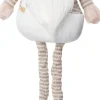 Intratuin kerstfiguur Pimbol gnoom beige / wit 27 x 17 x 80 cm