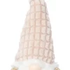 Intratuin kerstfiguur Pimbol gnoom beige / wit 33 x 25 x 98 cm