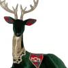 Intratuin kerstfiguur Pokko rendier groen 31 x 16 x 40 cm