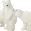 Intratuin kerstfiguur Polar ijsbeer wit 28 x 10,5 x 18,5 cm