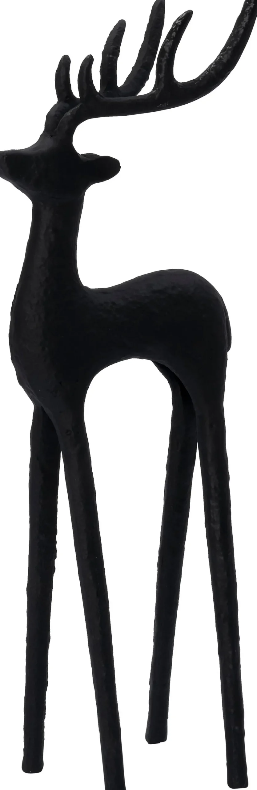 Intratuin kerstfiguur rendier Senna zwart 18 x 15 x 50 cm