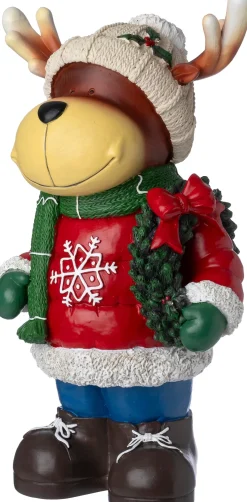 Intratuin kerstfiguur rendier 23,5 x 16 x 36,5 cm