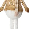 Intratuin kerstfiguur Ruben rendier wit / goud 28 x 25 x 102 cm