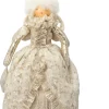 Intratuin kerstfiguur Tina engel met ster staand goud 20 x 18 x 69 cm