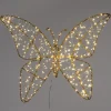 Intratuin kerstfiguur vlinder met verlichting 56,5 x 1 x 49 cm