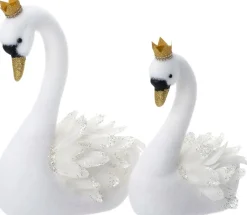 Intratuin kerstfiguur zwaar wit 43 x 23 x 35 cm