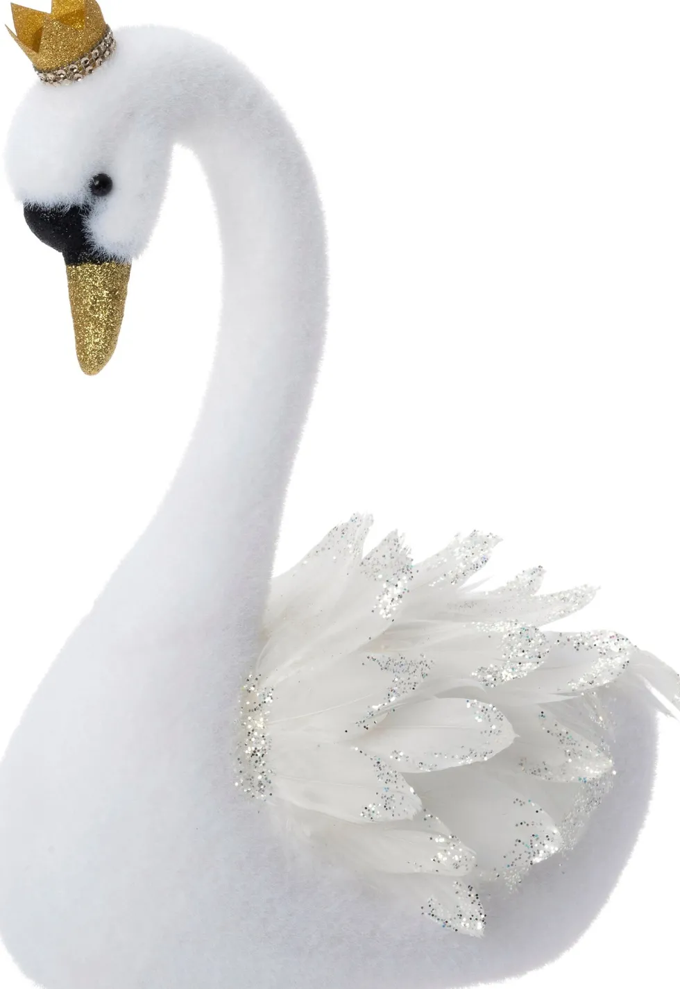 Intratuin kerstfiguur zwaar wit 43 x 23 x 35 cm