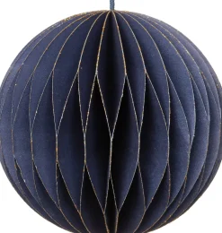 Intratuin kersthanger bal blauw D 8 cm