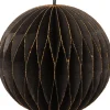 Intratuin kersthanger bal zwart D 8 cm