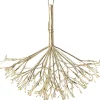 Intratuin kersthanger dandelion goud met verlichting D 35 H 35 cm