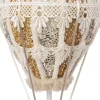 Intratuin kersthanger Ervy luchtballon beige / goud D 11 H 18 cm