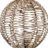 Intratuin kersthanger Iris bal goud met verlichting D 40 H 40 cm